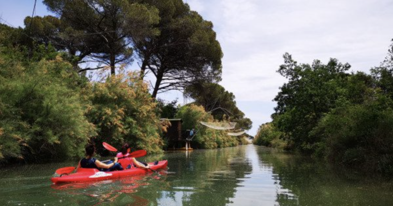 Escursione in canoa